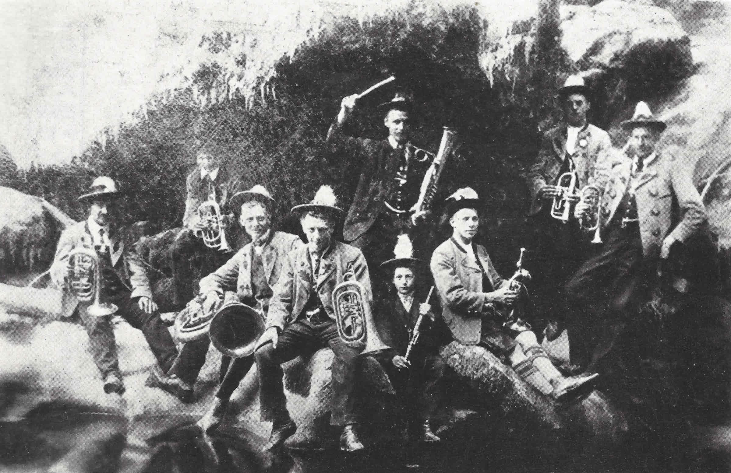 Trachtenkapelle 1910