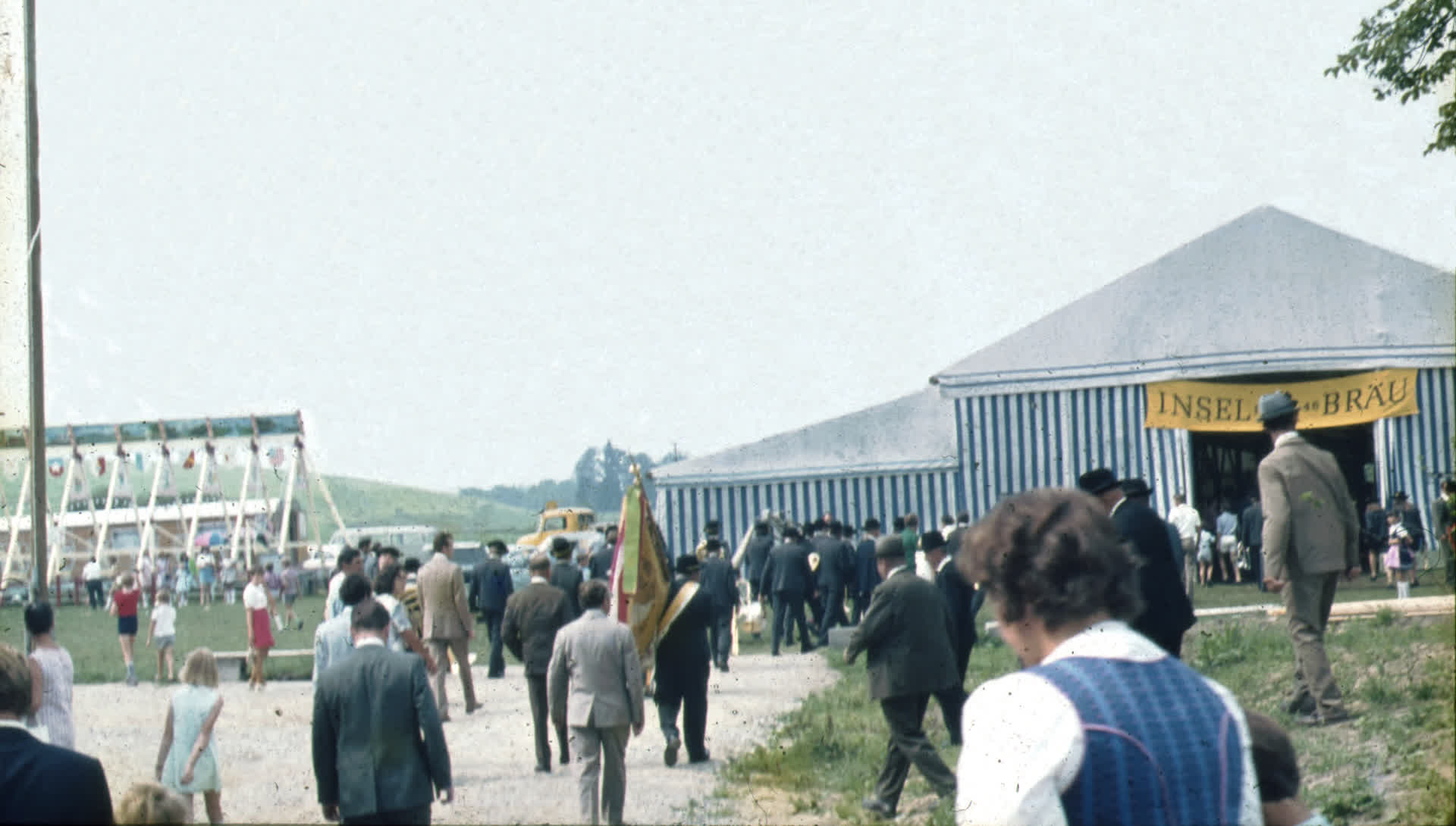 Festzelt am Musikfest 1961