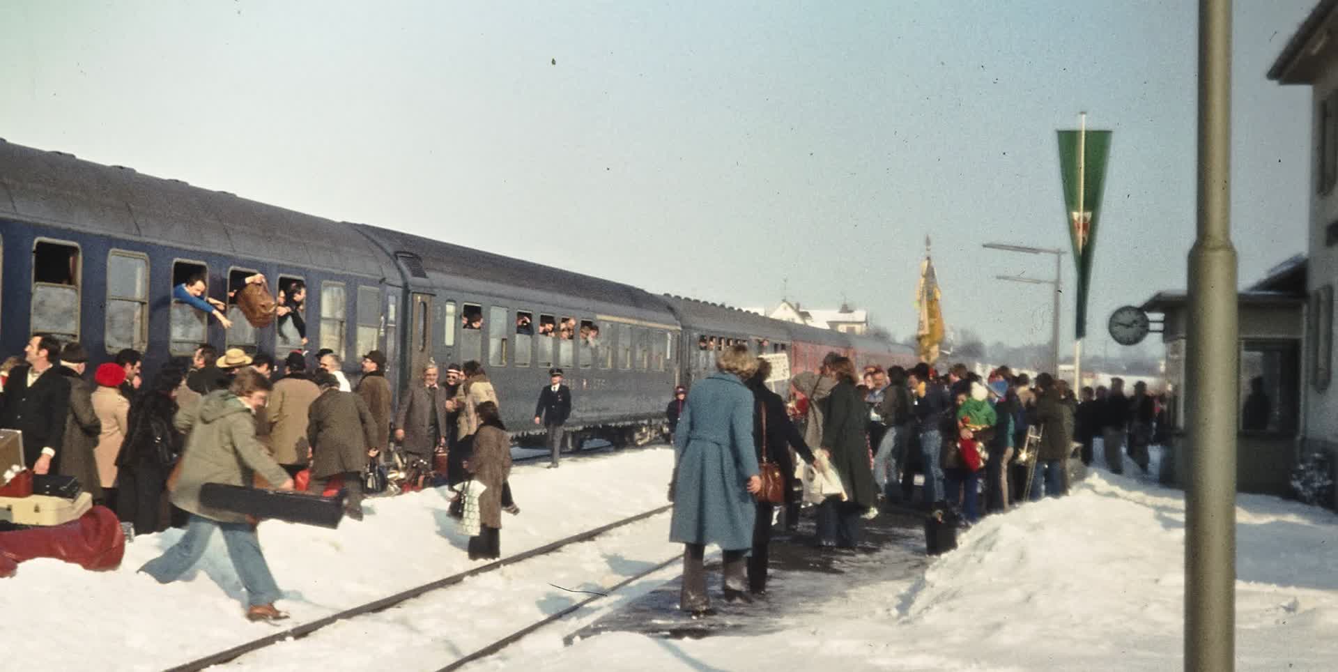 Ankunft aus Berlin 1978
