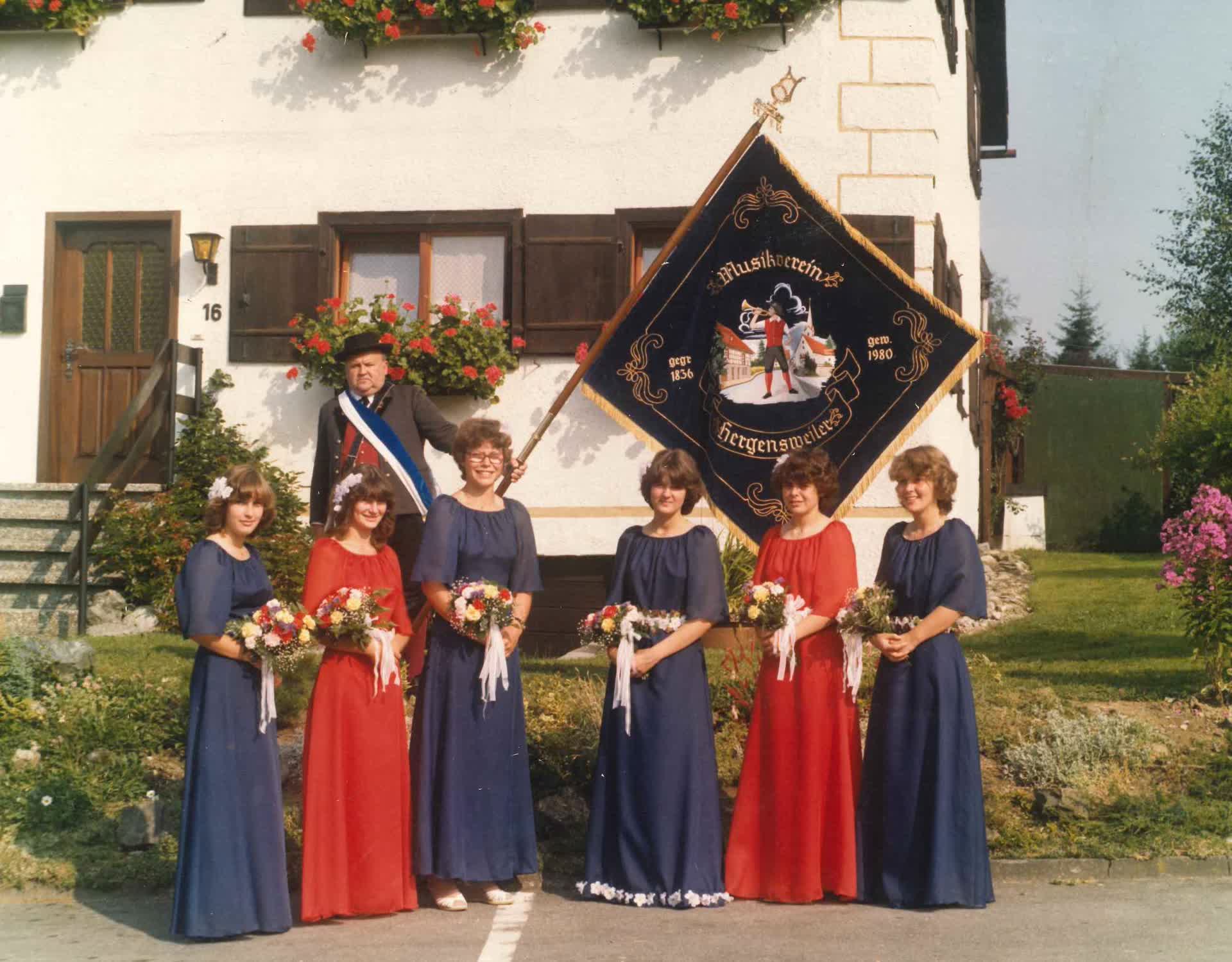 Fahnenweihe 1980