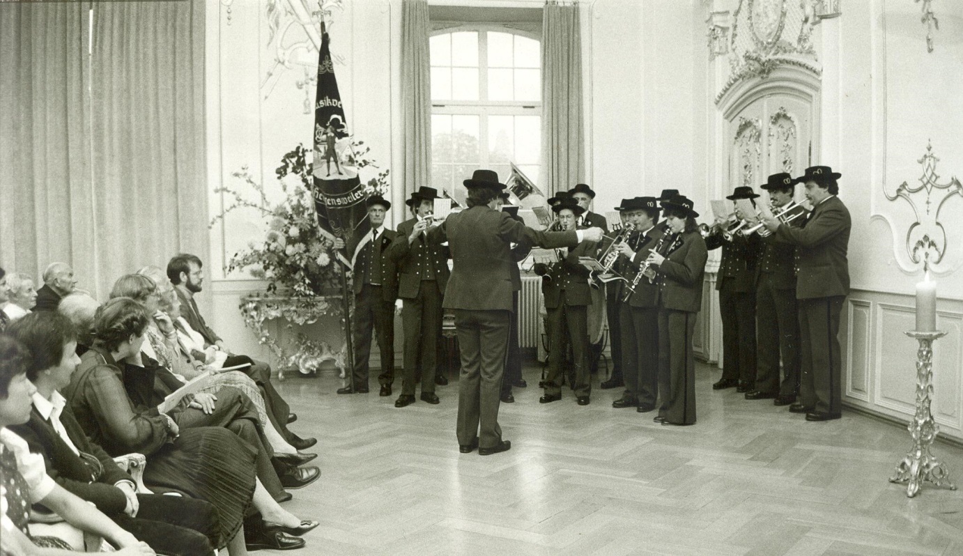 Mainau Weißer Saal 1982