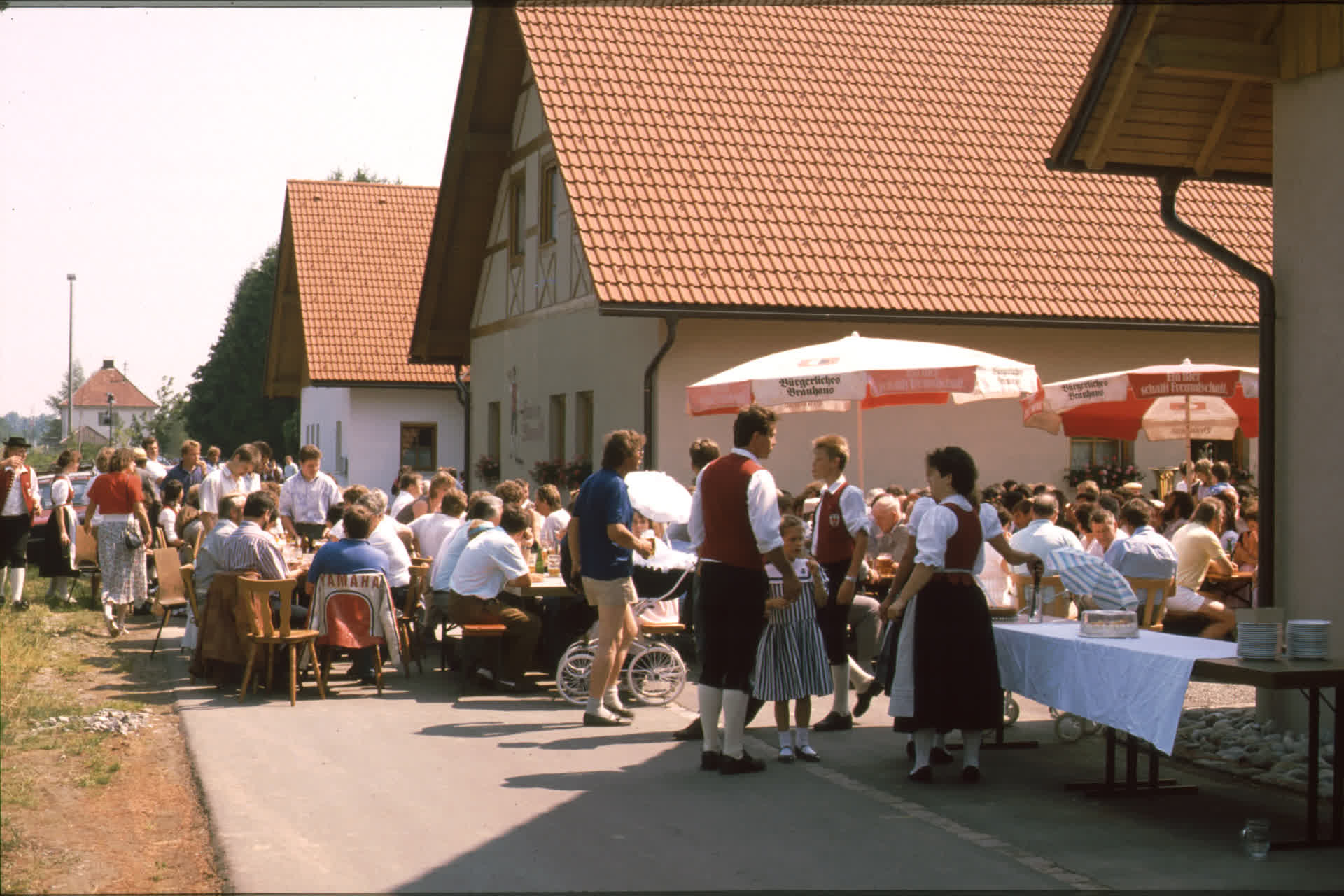 Einweihung des Musikheims 1989