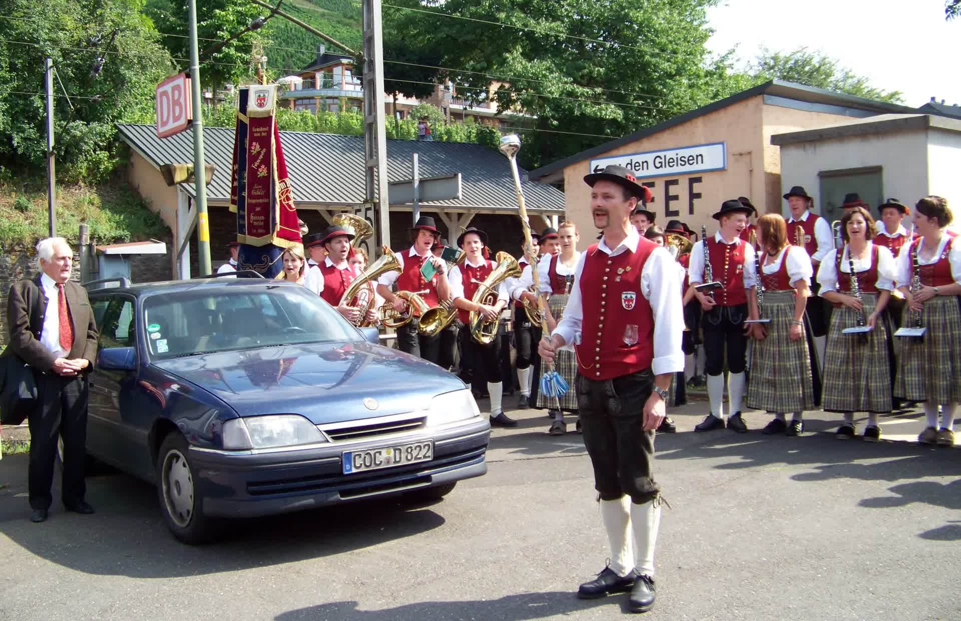 Empfang in Neef 2008