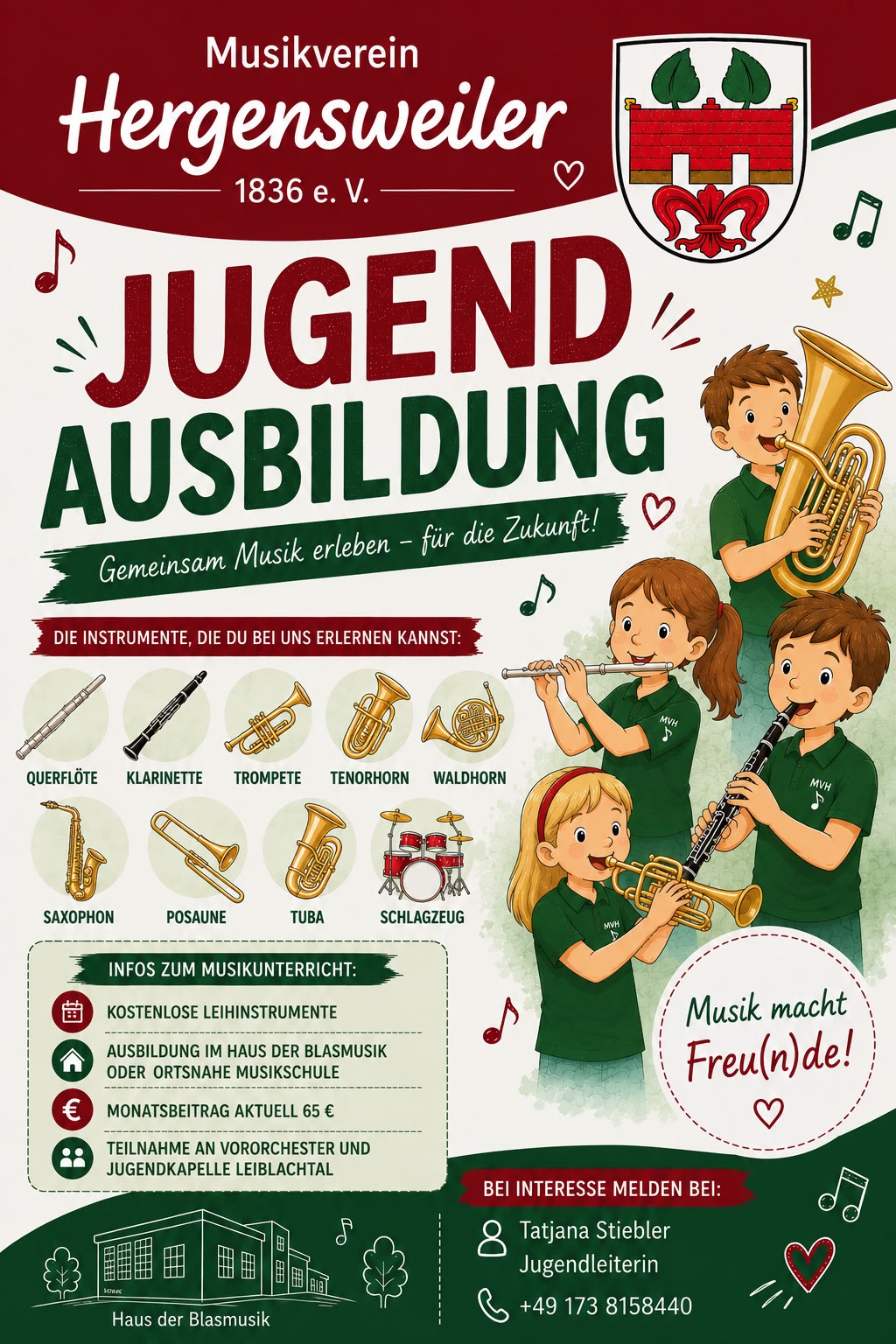 Informationen zur Jugendausbildung